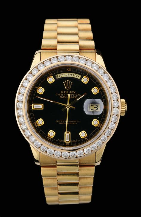 black rolex diamonds|rolex diamond bezel prices.